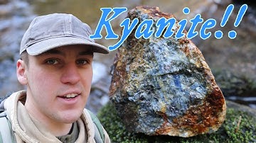 Gemstone Exploration: Kyanite & Garnet Crystals Found!!