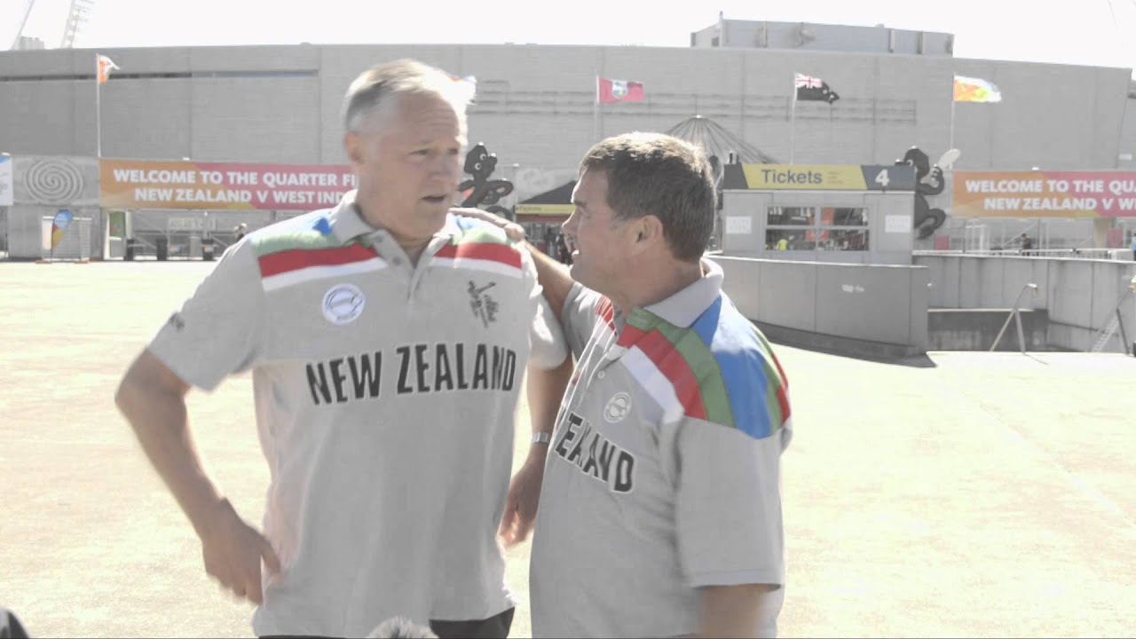 Latham and Larsen talk #NZvSA