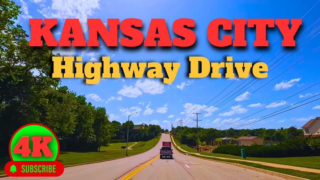 Scenic Drive from Kansas City, MO to Shawnee, KS | Shawnee Mission Parkway Tour | 2025