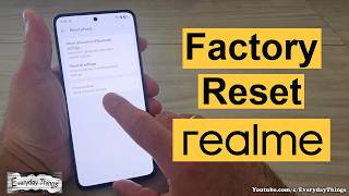 How to Factory Reset Realme Phone