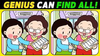 【Spot the difference】Are you a genius? Only 1% can solve this!【 Find the difference 】 No.1379