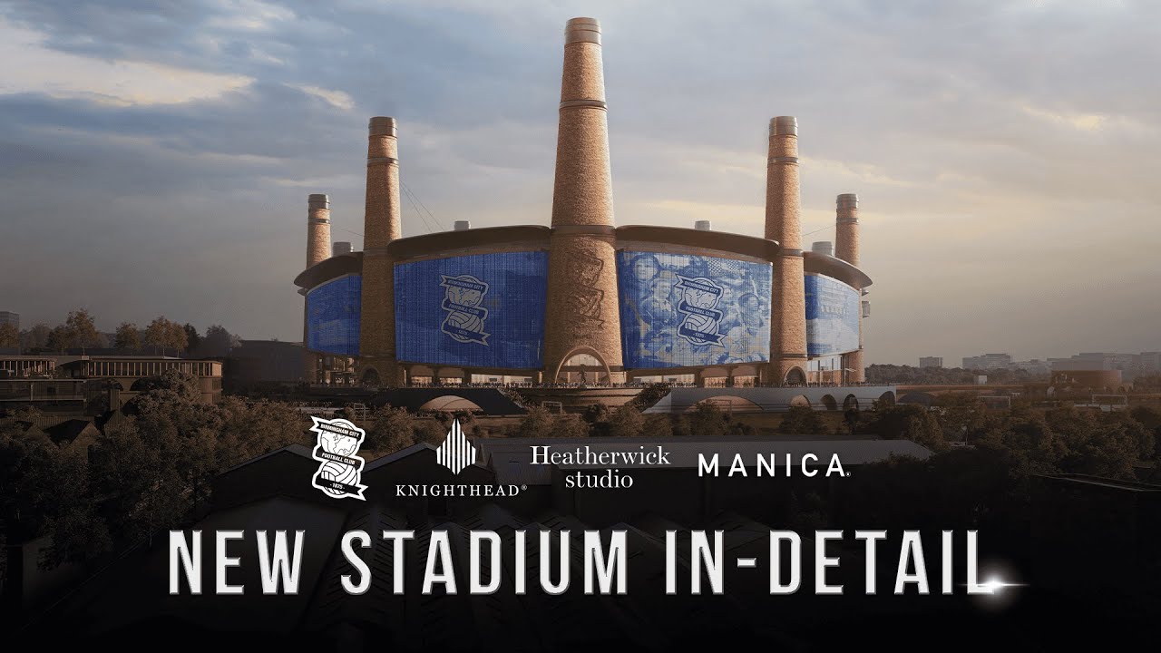 NEW visuals of Birmingham City's 62,000-capacity stadium 🏟️