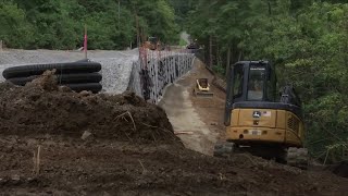 Route 116 repairs continue in Franklin County