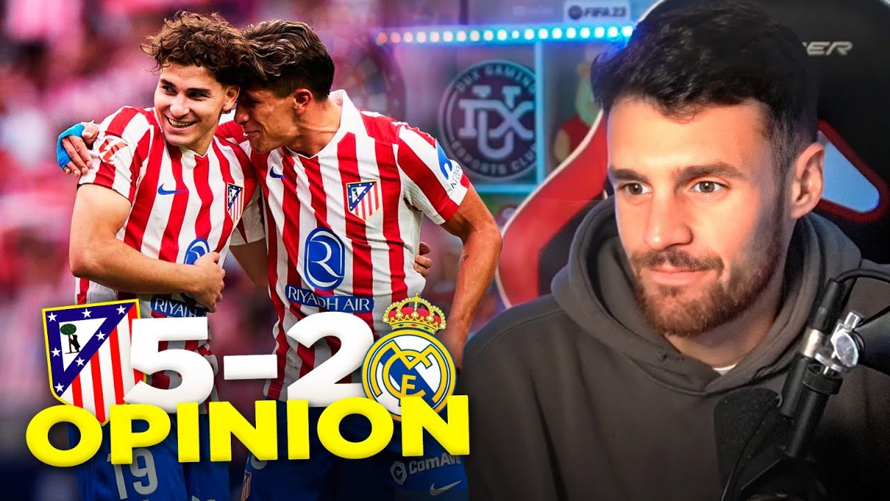 EL ATLÉTICO LE METE 5 AL MADRID