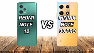 Infinix note 30 pro vs redmi note 12 | full comparison