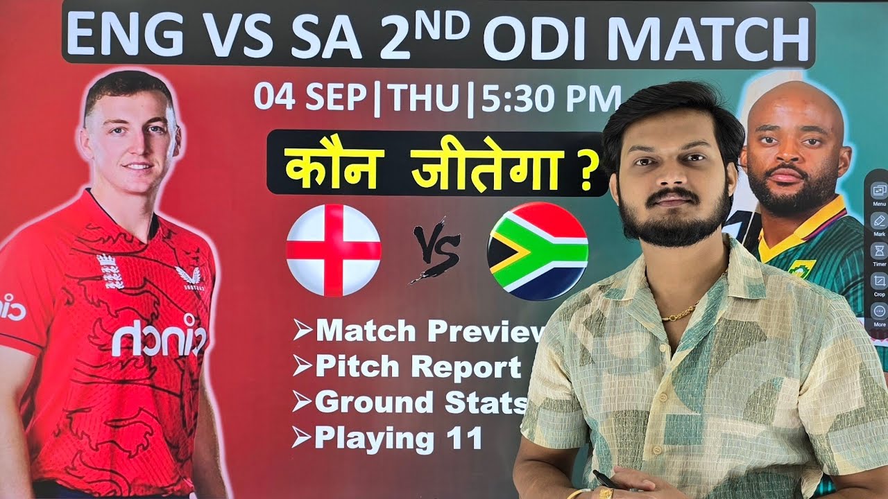 Eng vs rsa 2nd odi match prediction, england vs south africa 2025 2nd odi match prediction