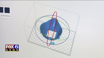 College using 3D printer to make masks for first responders, others