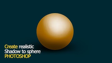 Create realistic shadow to sphere   Tutorial   Photoshop