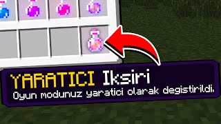 MİNECRAFT'ta iksirler yeni özellikler veriyor