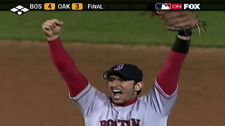 BOS@OAK Gm5: The Red Sox advance to the 2003 ALCS