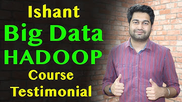 Big Data Hadoop Course Testimonial at WebtechLearning - Web Education Academy