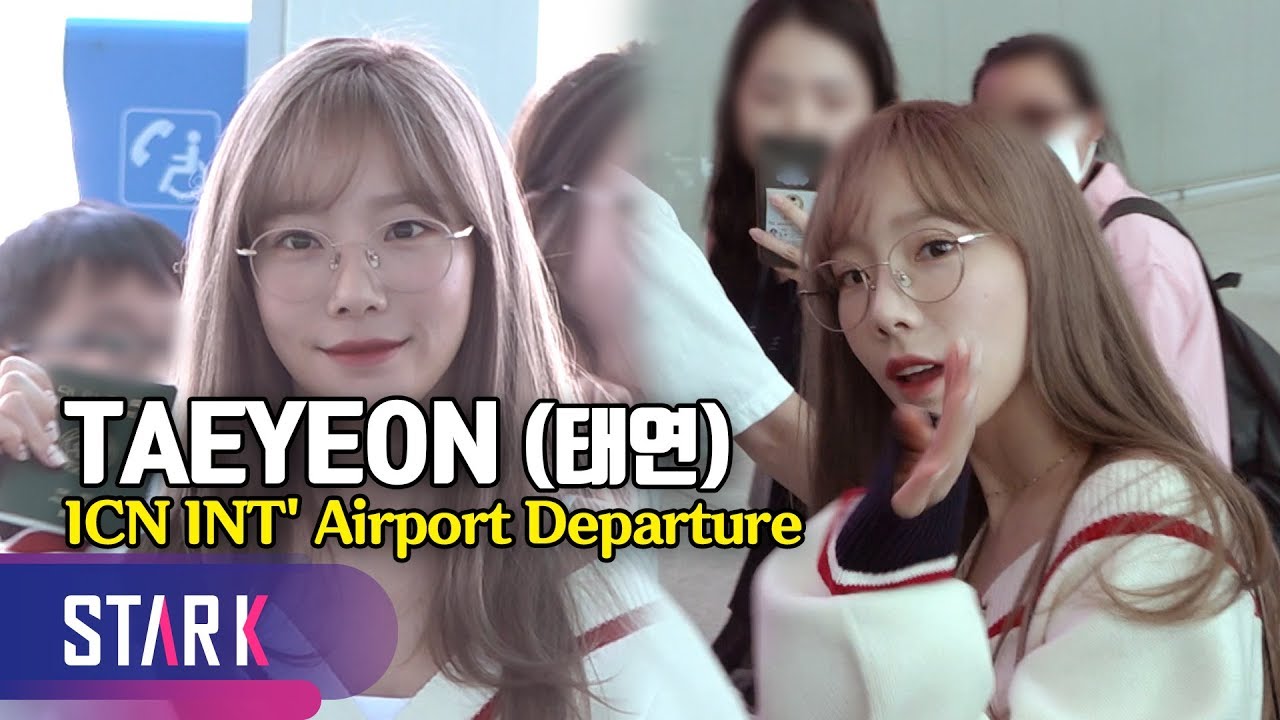 TAEYEON, 20190830_ICN INT' Airport Departure (소녀시대 태연, 화면에 가득 찬 예쁜 얼굴)