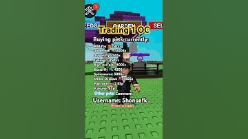 Trading and Buying New Op Pets in Roblox Grow A Garden 🪴 #growagarden #gag #roblox #trading #rblx