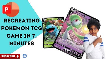Make a Pokémon TCG game in PowerPoint within 7 minutes