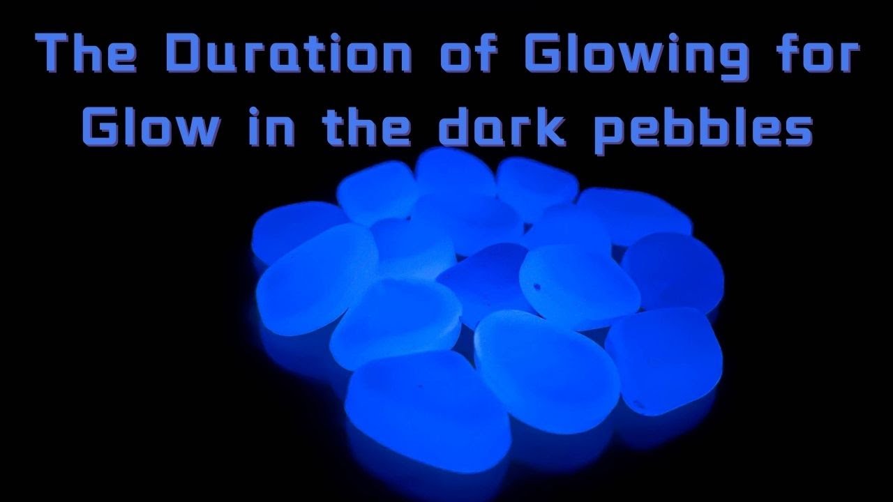 How long will these glowing pebbles last to glow? See this review!