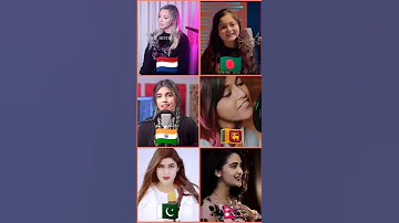 Manike Mage Hitge | Battle By-Emma Heesters, Simrin Lubaba, Aish, Yohani, Sofia Kaif & Aastha Dahal