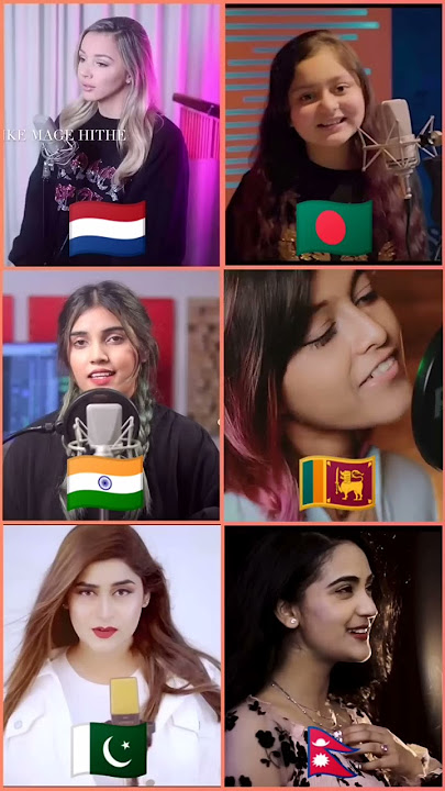 Manike Mage Hitge | Battle By-Emma Heesters, Simrin Lubaba, Aish, Yohani, Sofia Kaif & Aastha Dahal