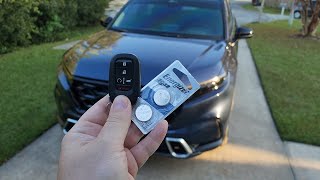 2023 Honda CRV Key Fob Battery Replacement