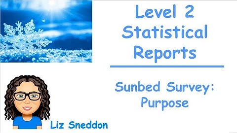 Exemplar L2 stats reports: Purpose