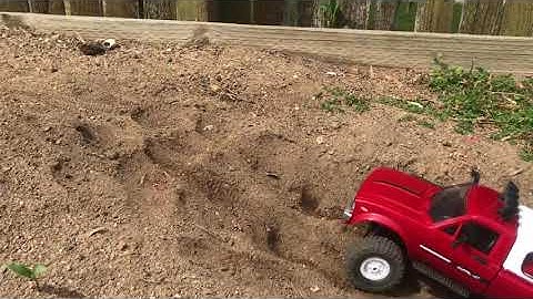 Wpl C24 stock KIT, 180 motor pulling trailer