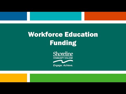 Workforce Education Funding