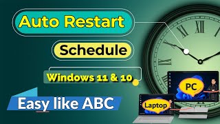 how to schedule auto restart in windows 11 - easy like abc