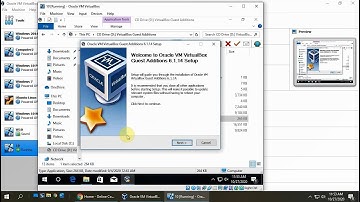 Installing the VirtualBox Guest Additions on your VM