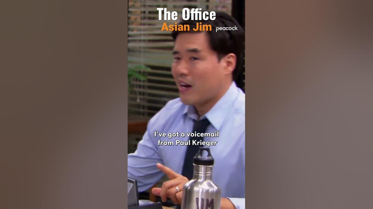 The Office Asian Jim Prank theoffice prank dwightschrute YouTube