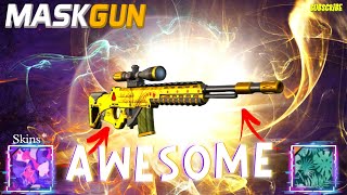 *Surprising Skills With Charley Gold* 😱🏆|| Maskgun Auto Sniper Challenge🥵 ||