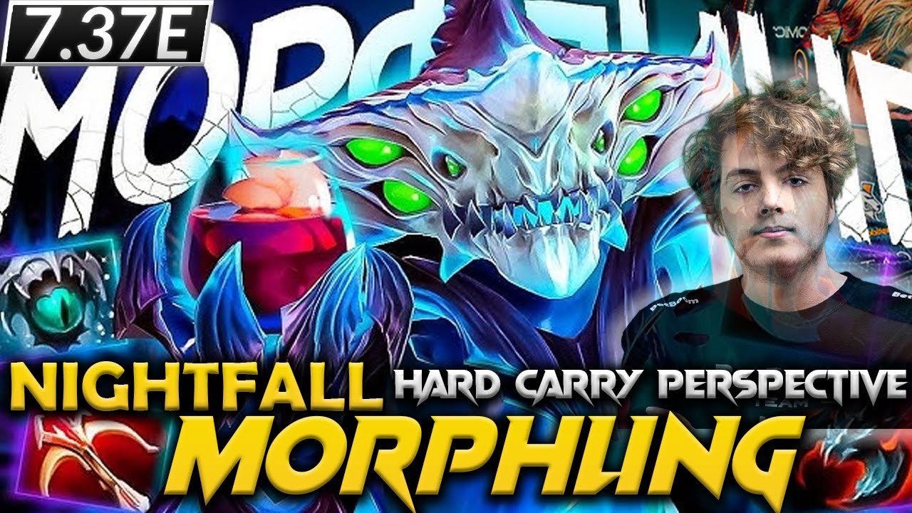 Nightfall - Morphling The Hard Carry - Dota 2 Pro FUll Gameplay Patch 7 ...
