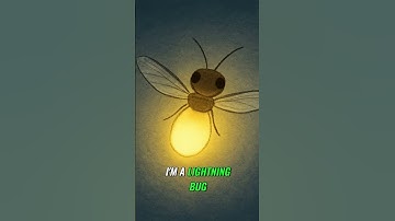 Magical Firefly Reveals Secret: Talking with Lights! #shorts