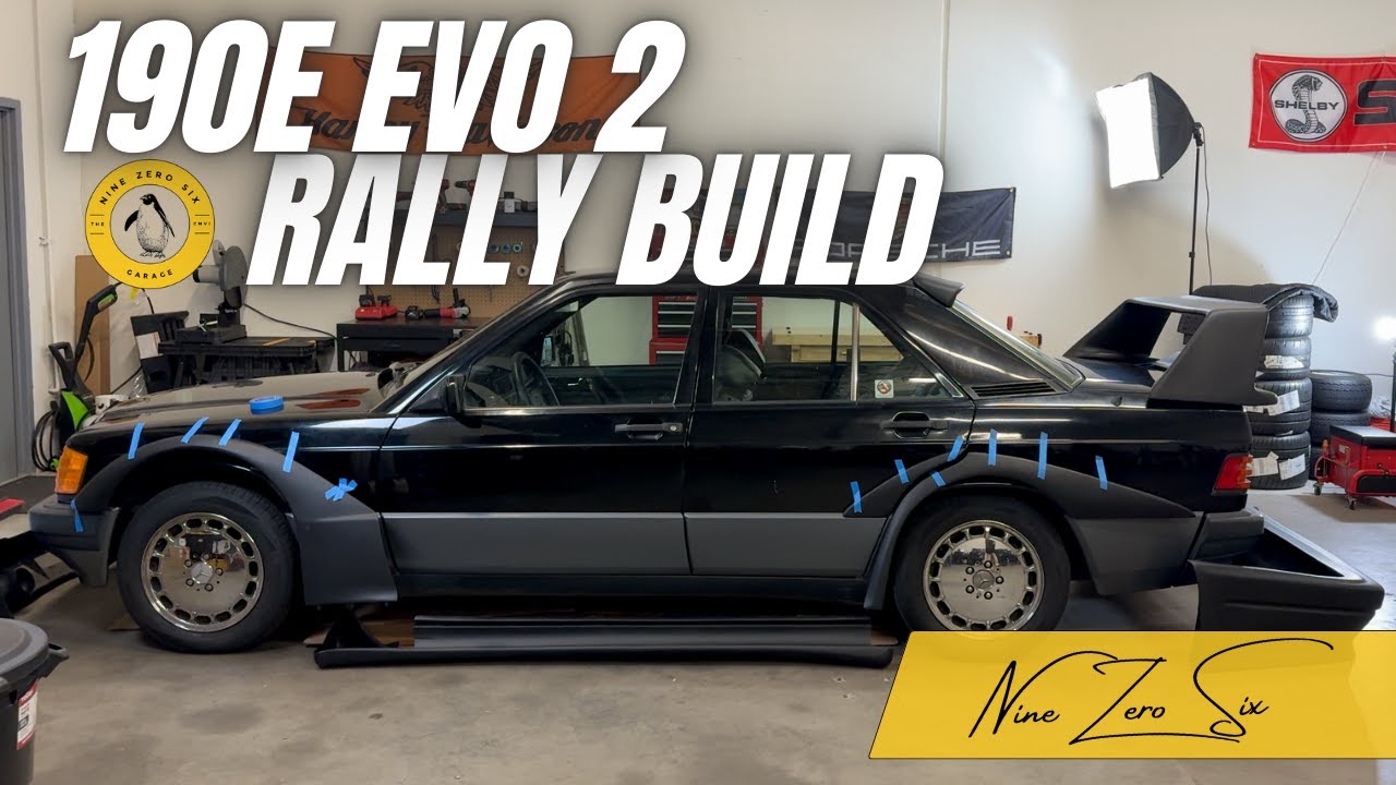 The 190e Evo 2 Rally Build Begins! - YouTube
