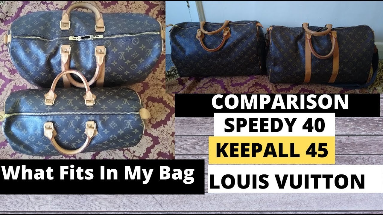 Louis Vuitton Keepall Bandouliere 45 Review, Best LV Travel Bag ?, Keepall  B45