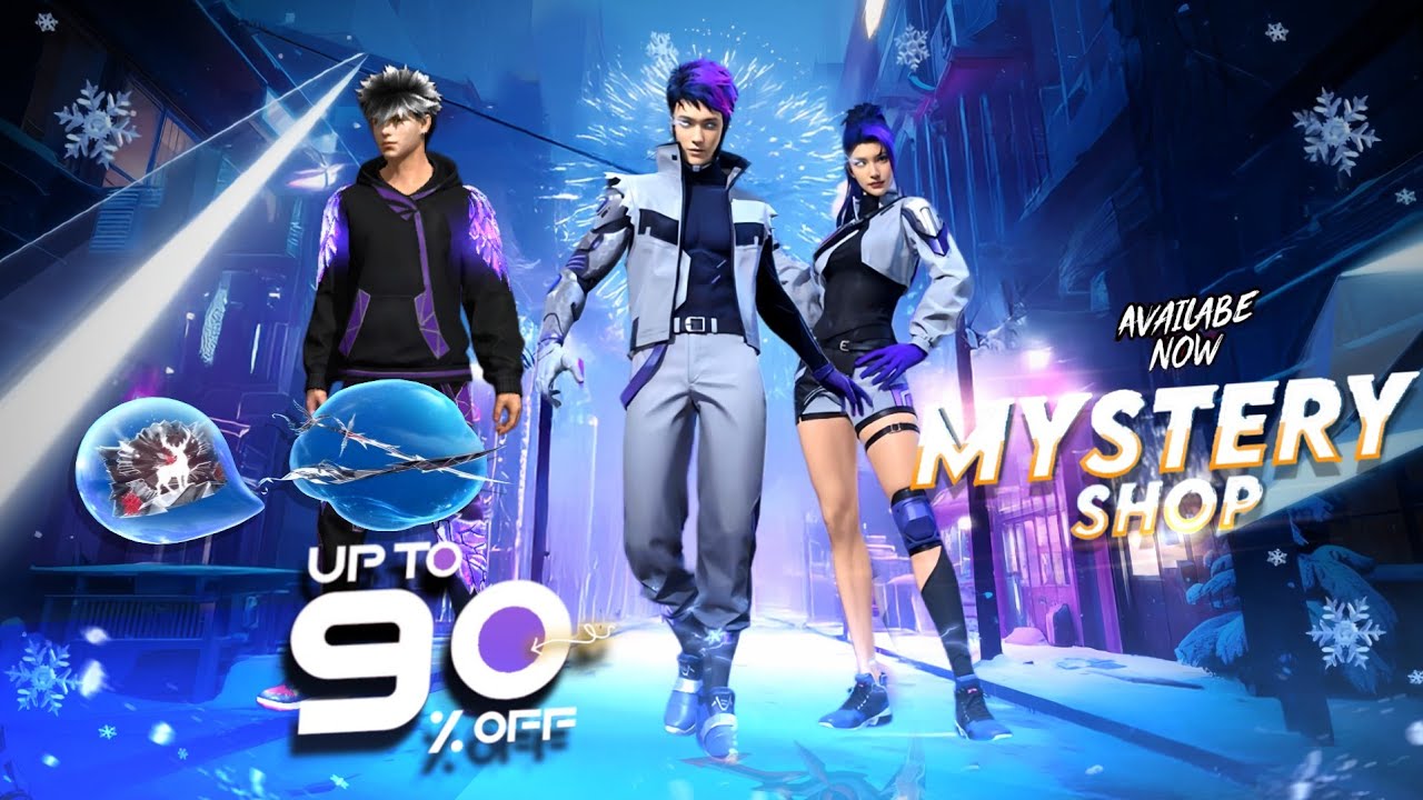 NEXT MYSTERY SHOP EVENT FF, JJK X FREE FIRE, NEW ANGLIC PANT EVENT, FREEFIRE NEW EVENT, FF NEW EVENT