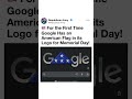 Google Honors Memorial Day 🇺🇸
