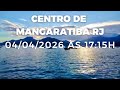 Sol e barcos no mar 🌊☀️ Praia do Centro de Mangaratiba 04/04/2026 às 17:15h