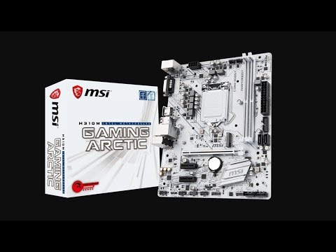 MSI H310M Gaming Arctic | Unboxing & Specification ~ cyxor