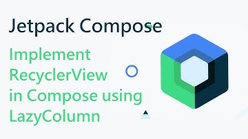 Recycler View in Jetpack Compose ( Lazy Column ) in Andorid | Kotlin | #simple