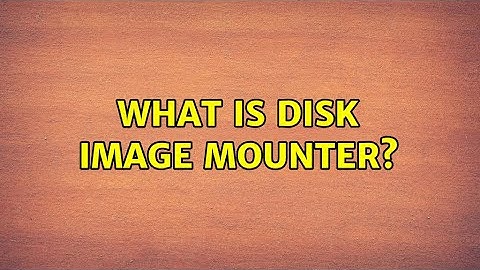 Ubuntu: What is Disk Image Mounter?