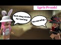 Death Bed - Lyric Prank [ROBLOX]