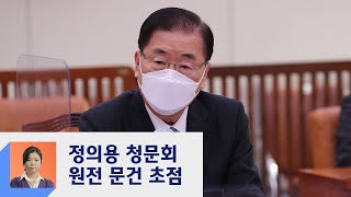 정의용 후보자 "원전 문건 본 적 없다…아이디어 수준"  / JTBC 정치부회의