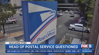 Members of Congress Question Head of Postal Service