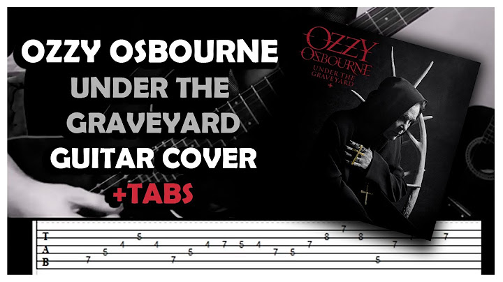 Under the Graveyard Guitar version - Guitar performance video thumbnail