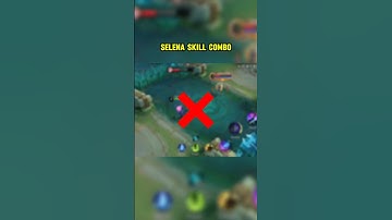 Selena One-Shot Combo Guide 💀💥 Shock Your Enemies! #MLBBCreator