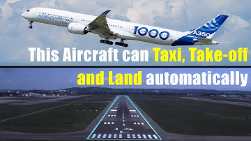 This Aircraft can Taxi, Take-off and Land automatically thanks to Airbus (ATTOL)