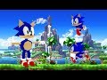 Turnaround Low Poly Sonic The Hedgehog (3D) and Running Animation