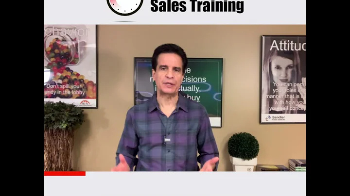 60-Second Sales Training: Non-Traditional Sales Questions - Part 3