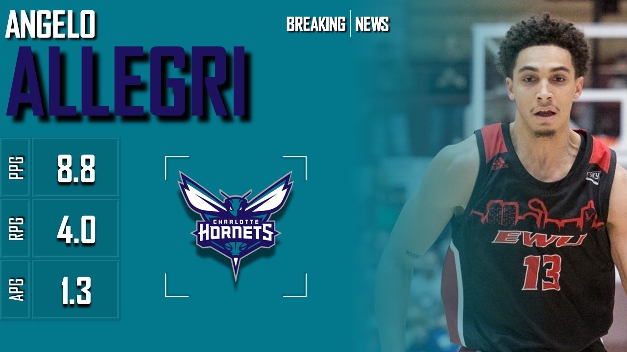 CHARLOTTE HORNETS: Angelo Allegri ᴴᴰ