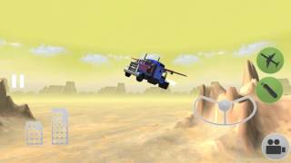 Flying Car : Transformer Truck - Drive Extreme Transformer Car Truck and Fly Turbo Airplane screenshot 1