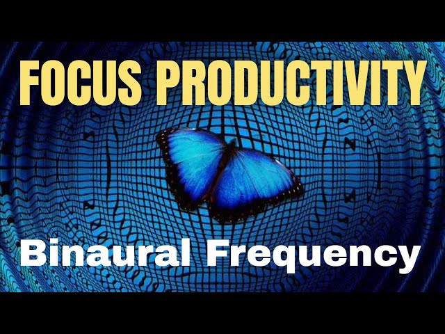 Boost PRODUCTIVITY and FOCUS - Stop PROCRASTINATION -  Mind activating Binaural Beats Music 8 hours class=